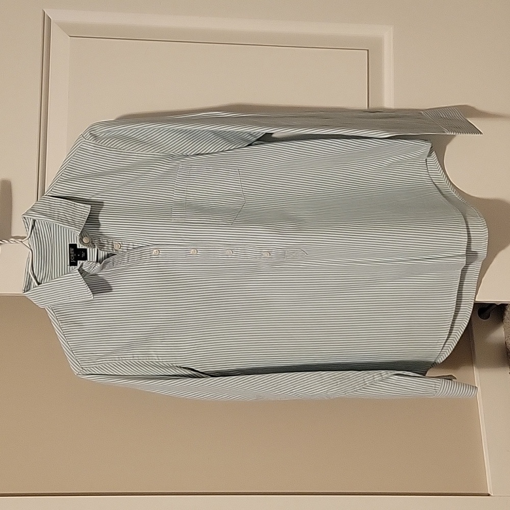 J Crew Factory stripped shirt, US S
